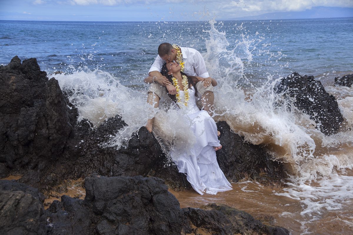 hawaiian vow renewal dresses